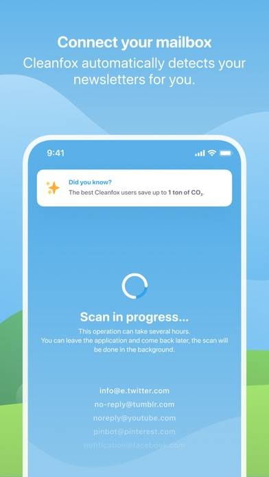 Cleanfox App screenshot #1