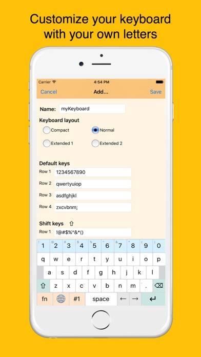 FullKeys Keyboard App screenshot #3