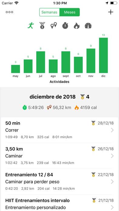 Running Walking Tracker Goals App screenshot #3