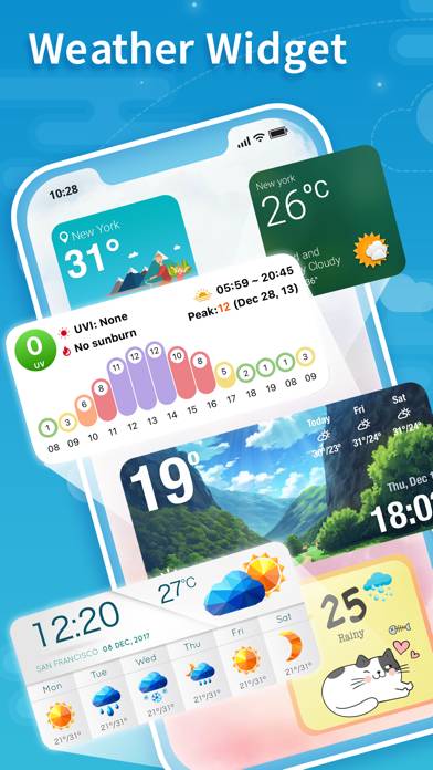 Weather Widget Schermata dell'app #1