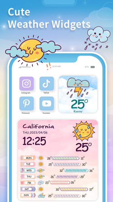 Weather Widget Schermata dell'app #4