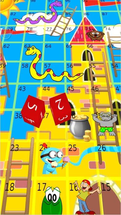 Snakes and Ladders Pro captura de pantalla del juego