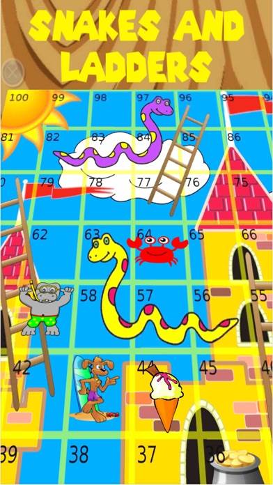 Snakes and Ladders Pro captura de pantalla del juego