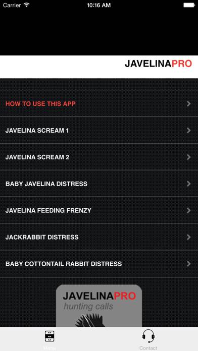REAL Javelina Calls & Javelina Sounds to use as Hunting Calls App screenshot #2