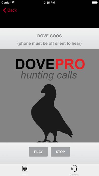 REAL Dove Calls and Dove Sounds for Bird Hunting! screenshot