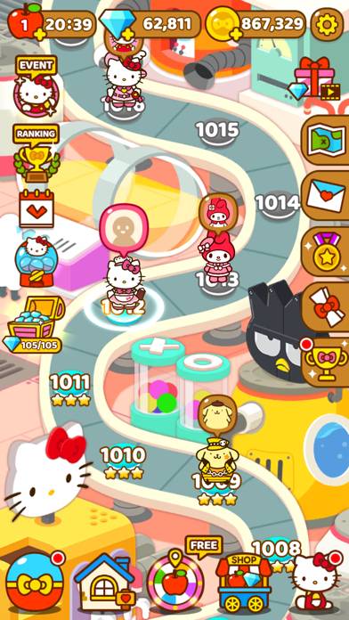 Hello Kitty Friends game screenshot