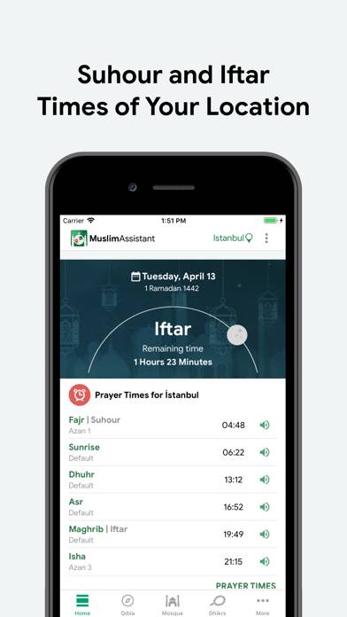 Muslim: Ramadan, Azan, Qibla Schermata dell'app #1