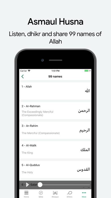 Muslim: Ramadan, Azan, Qibla Captura de pantalla de la aplicación #6