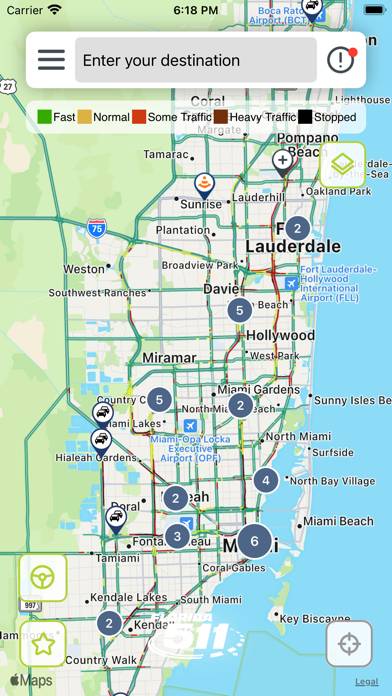 Florida 511 (FDOT Traffic) App screenshot