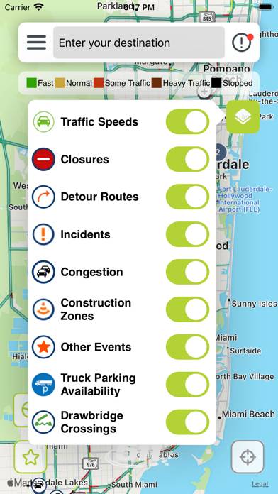Florida 511 (FDOT Traffic) App screenshot