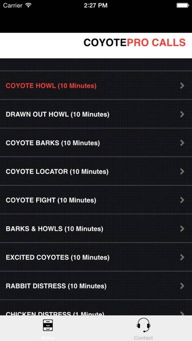 REAL Coyote Hunting Calls App screenshot