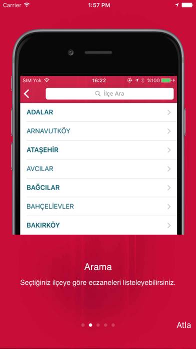 İstanbul Eczane App screenshot #2
