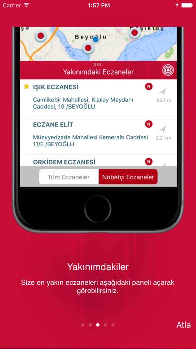 İstanbul Eczane Uygulama ekran görüntüsü #3