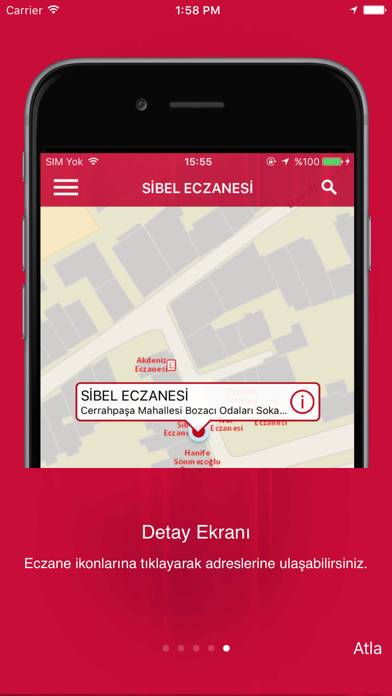 İstanbul Eczane Uygulama ekran görüntüsü #5