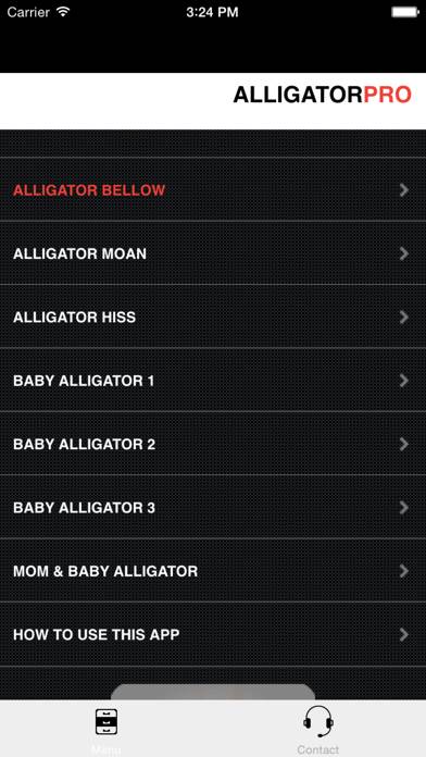 REAL Alligator Calls & Alligator Sounds -ad free- BLUETOOTH COMPATIBLE App screenshot