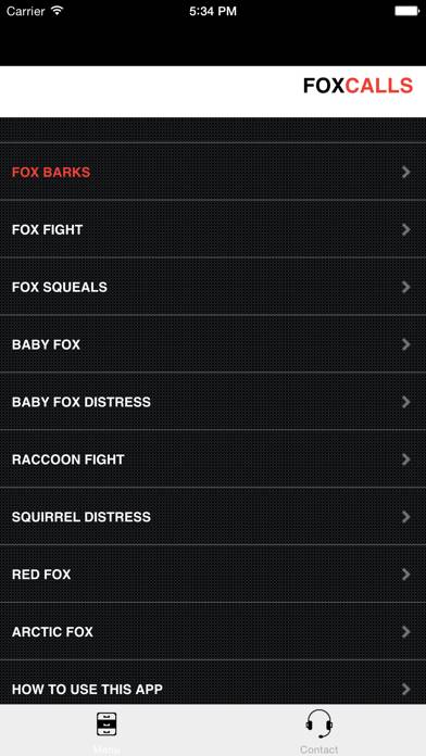 REAL Fox Sounds and Fox Calls for Fox Hunting (ad free) BLUETOOTH COMPATIBLE App screenshot #2