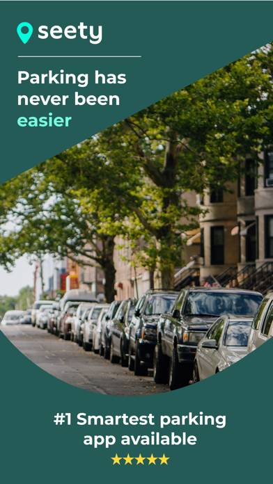 Seety: smart & free parking App screenshot #1
