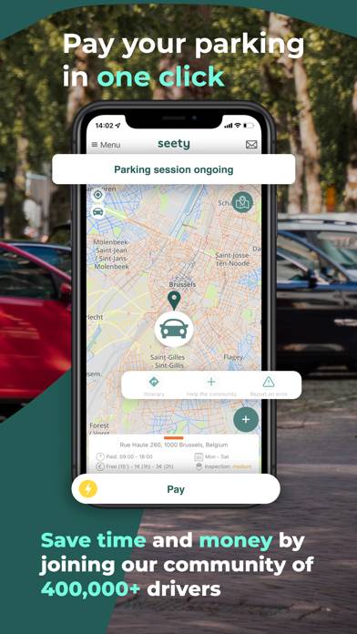 Seety: smart & free parking App screenshot #2
