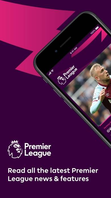 Premier League App skärmdump #1