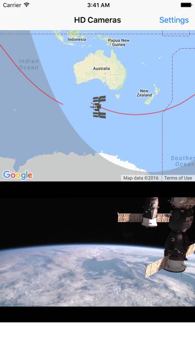 ISS Live Now Capture d'écran de l'application #1