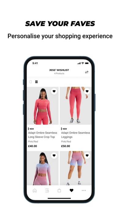 Gymshark App Captura de pantalla de la aplicación #5