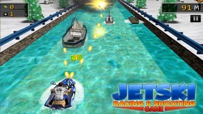 Jet Ski Racing Shooting Games game screenshot