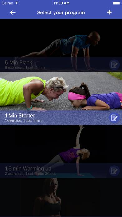 5 Minute Plank Challenge PRO Captura de pantalla de la aplicación #2