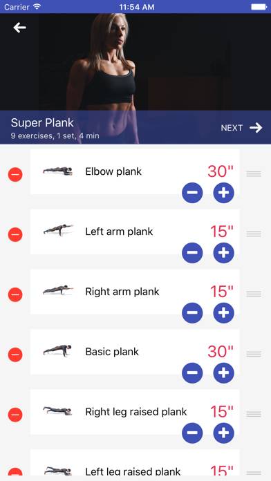 5 Minute Plank Challenge PRO Captura de pantalla de la aplicación #3