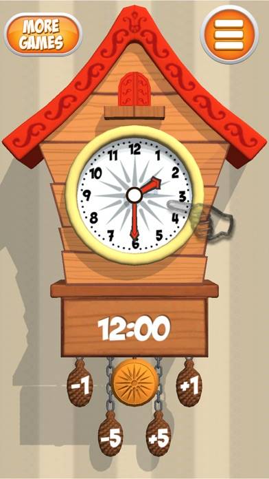 Cuckoo Clock Telling Time App screenshot #2