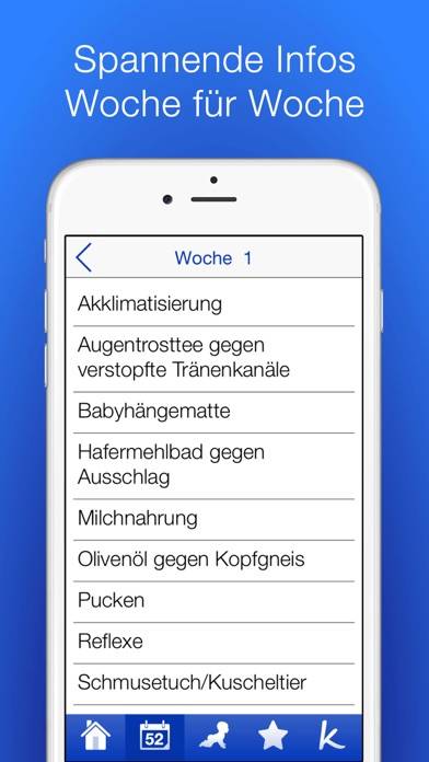 Babyentwicklung im 1. Jahr PRO App-Screenshot