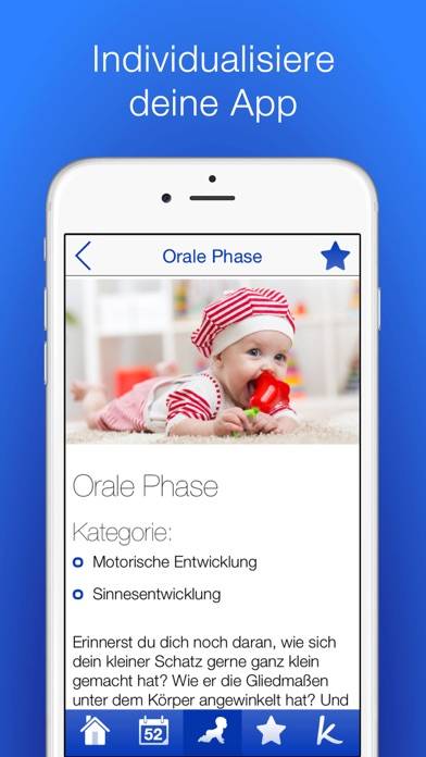 Babyentwicklung im 1. Jahr PRO App-Screenshot