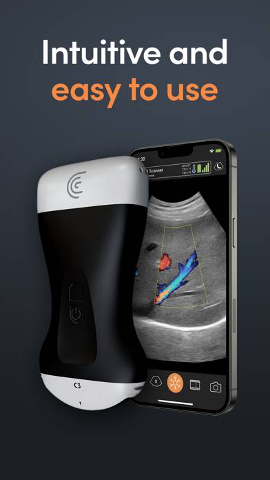 Clarius Ultrasound App ekran görüntüsü