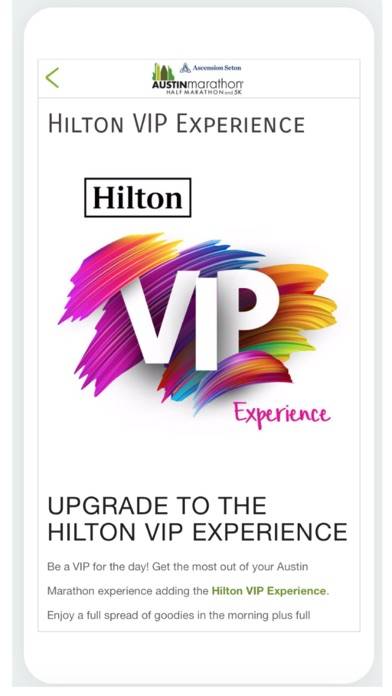 Austin Marathon App screenshot