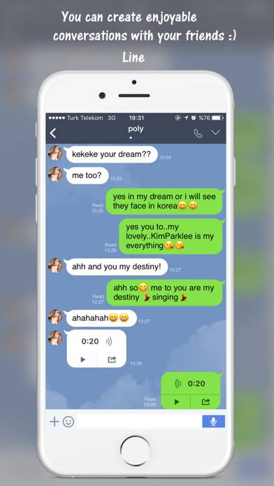 Prank Messages for Popular Social Chats Schermata dell'app #4
