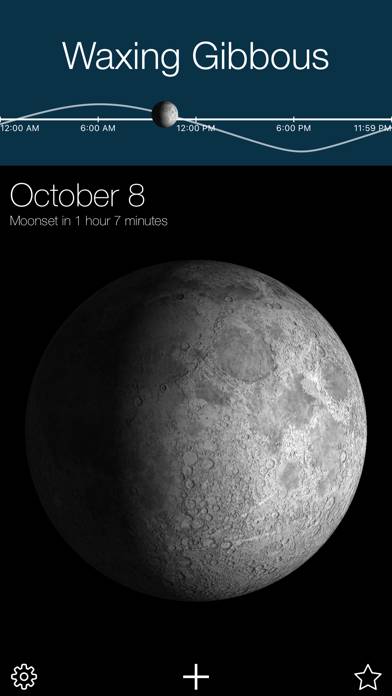 Lunar Phase Widget App skärmdump #1