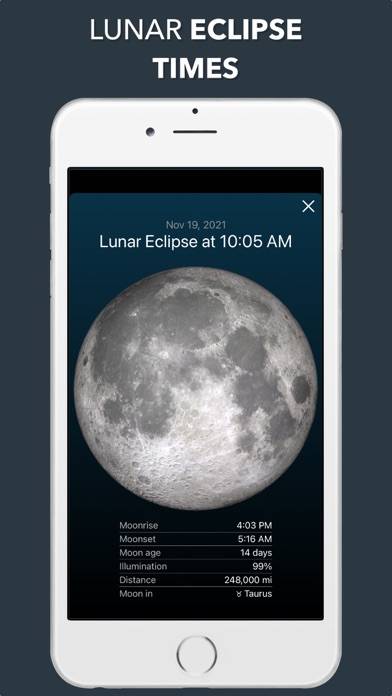 Lunar Phase Widget App skärmdump #6