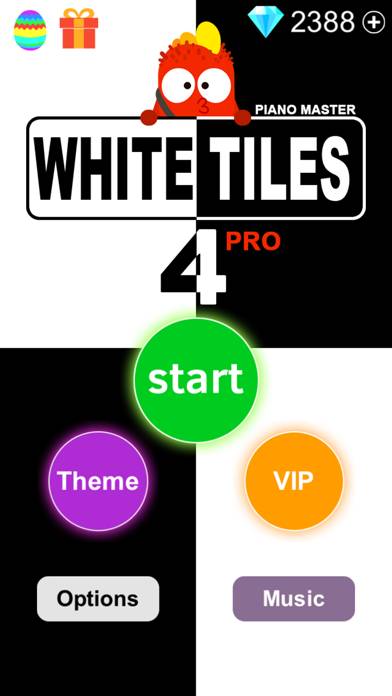 White Tiles 4 Pro : Piano Master (All games in 1) game screenshot