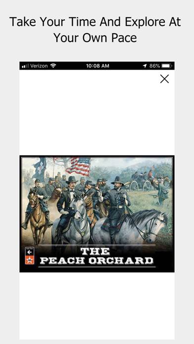 Gettysburg Driving Tour App screenshot