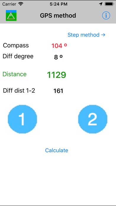 DistanceSurvey App screenshot