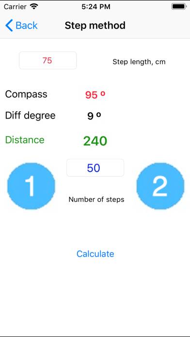 DistanceSurvey App screenshot