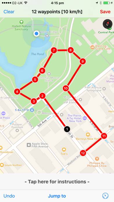 Spoofr  GPS & Location Simulator Schermata dell'app #1