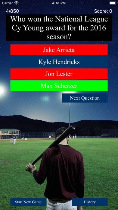 Baseball Trivia Pro App screenshot #4
