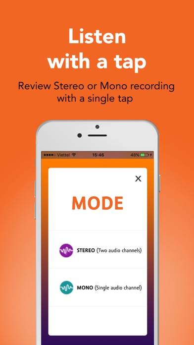 Hi-Q Voice Recorder Pro App screenshot #2