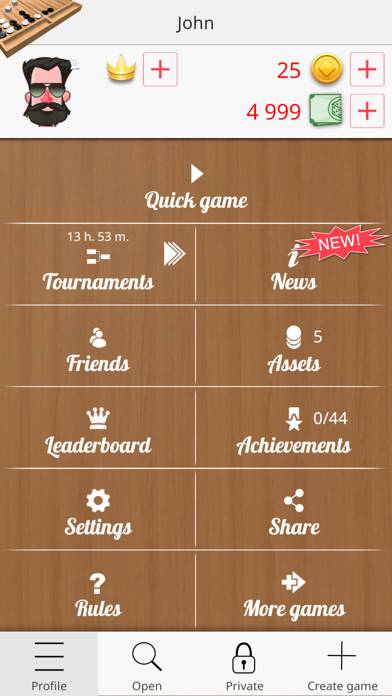 Backgammon Narde Online Скриншот приложения #5