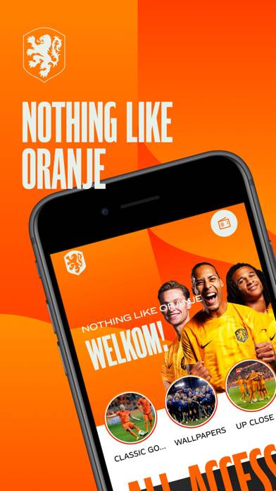 KNVB Oranje Bildschirmfoto