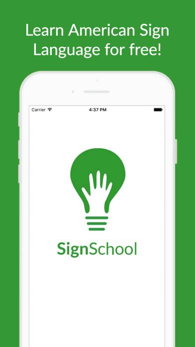 SignSchool App screenshot #1