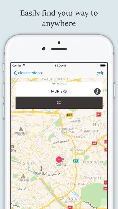 Paris Public Transport App screenshot #3