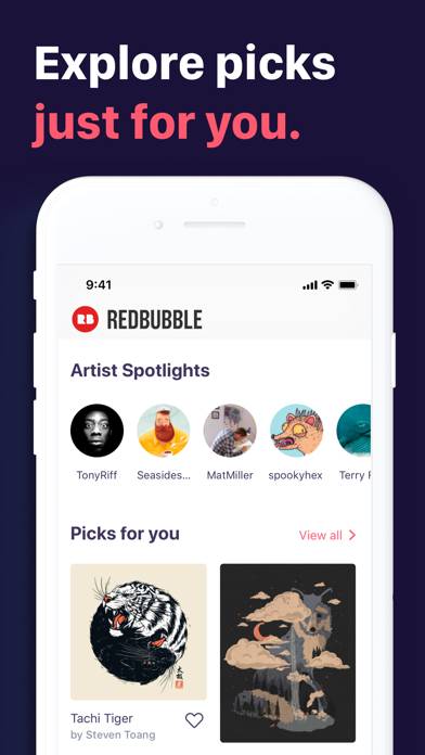 Redbubble App-Screenshot #3