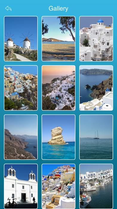 Cyclades Islands Tourism Guide Captura de pantalla de la aplicación #5