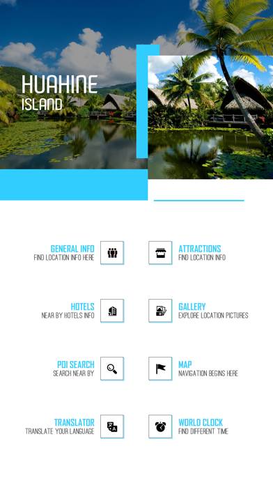 Huahine Island Tourist Guide App screenshot #2